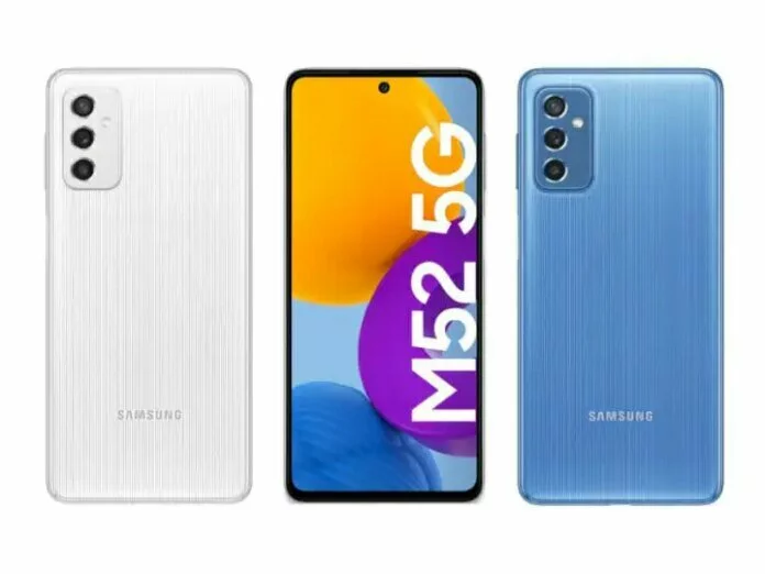 Samsung ने लॉन्च किया Galaxy M52 5G स्मार्टफोन, 8 GB रैम के साथ मिलेगा 64 MP का कैमरा