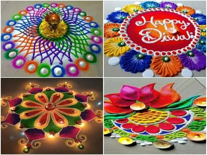 इस Diwali मां लक्ष्मी के स्वागत के लिए इन Latest Rangoli Designs से सजाएं घर का आंगन