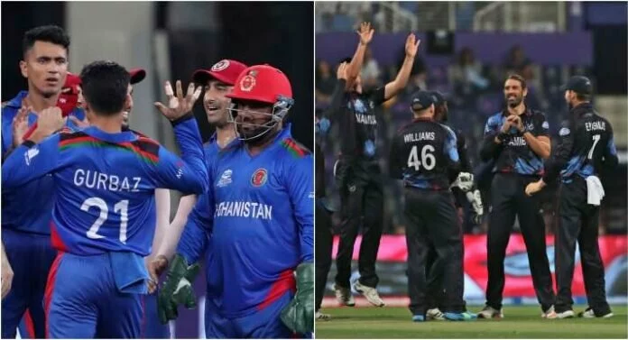 AFG vs NAM, Live cricket score T20 World cup : अफगानिस्तान के सामने नामीबिया की चुनौती