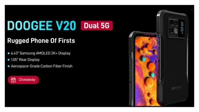 2 डिस्प्ले के साथ Doogee V20 5G फोन अगले साल जनवरी में होगा लॉन्च, ये होंगी खूबियां...