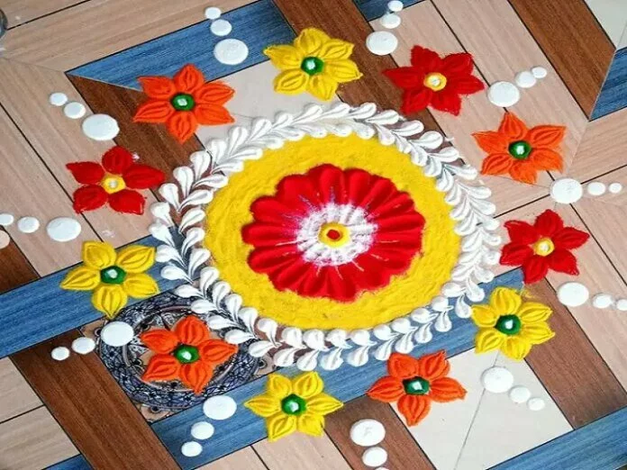 Diwali 2021: दिवाली के शुभ मौके पर बनाएं खूबसूरत Rangoli, देखें शानदार और Latest Rangoli Design