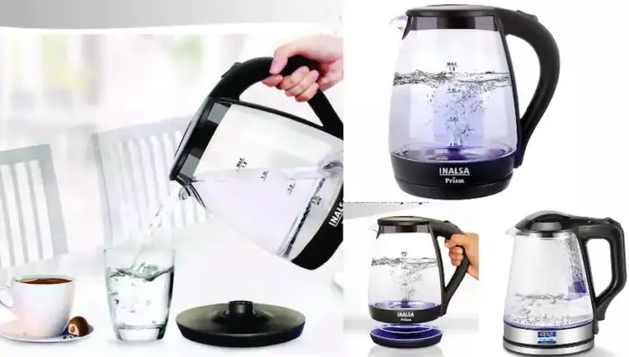 गर्म पानी करने के लिये खरीदें ये Glass Kettle,  डिजायन देखकर हर कोई रह जायेगा हैरान