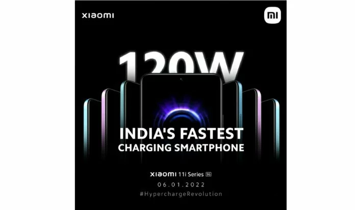 15 मिनट में फुल चार्ज होने वाली Xiaomi 11i सीरीज भारत में 6 जनवरी को होगी लॉन्च