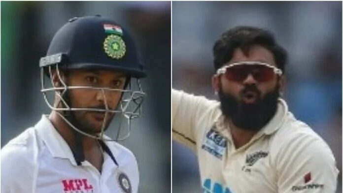 IND vs NZ 2nd Test Highlights: एजाज पटेल का परफेक्ट-10, मयंक के 188 रन और भारत जीत की ओर