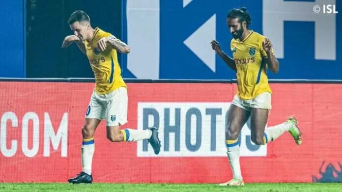 ISL 2021-22: केरल ब्लास्टर्स ने चेन्नईयिन एफसी को हराया, दर्ज की लगातार दूसरी जीत