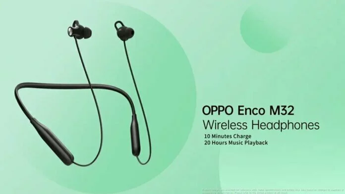 Oppo Enco M32 नेकबैंड-स्टाइल ईयरफोन जल्द होंगे भारत में लॉन्च, Amazon से मिला इशारा