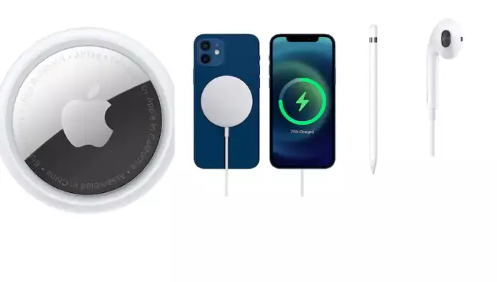 iPhone, Ipad या airpods के लिये काम की एक्ससरीज Apple AirTag, MagSaf charger ऑफर में खरीदें