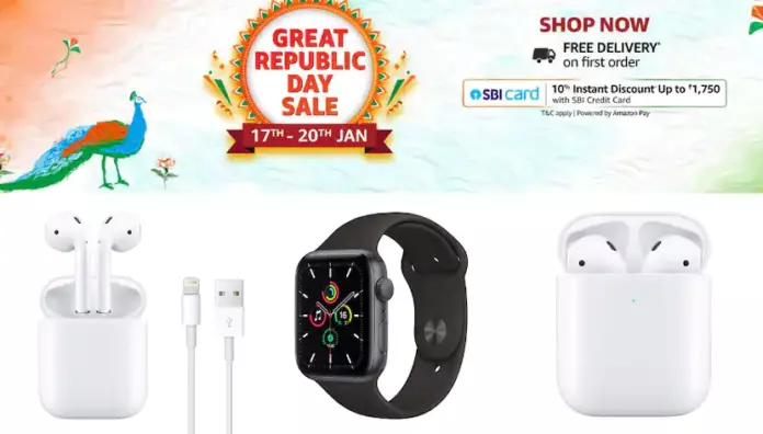 एमेजॉन की सेल में सुनहरा मौका, खरीद सकते हैं सबसे कम कीमत पर Apple Watch SE