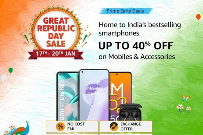 Amazon Great Republic Day Sale 2022 हुई लाइव! स्मार्टफोन और स्मार्टटीवी पर 10 हजार तक की छूट!