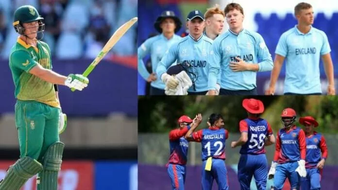 U19 World cup 2022 : इंग्लैंड, साउथ अफ्रीका और अफगानिस्तान की टीम ने दर्ज की धमाकेदार जीत