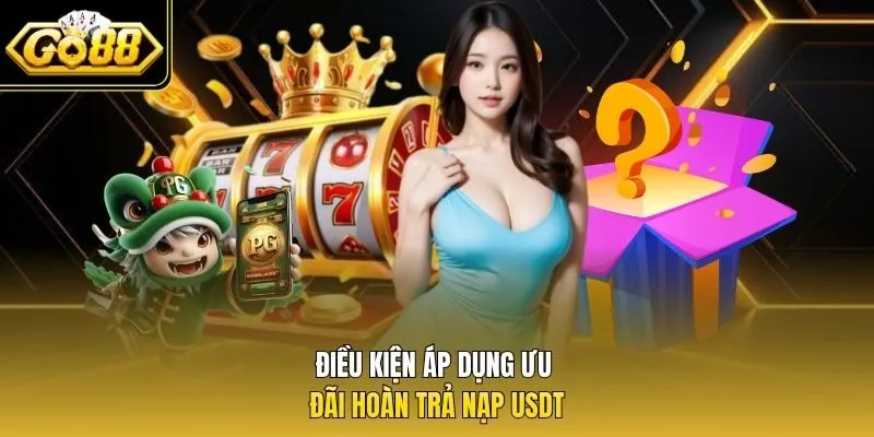 Điều kiện áp dụng ưu đãi hoàn trả nạp USDT
